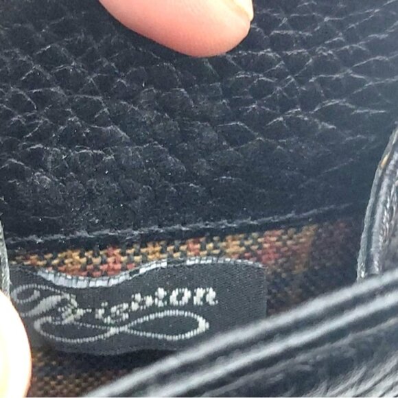 Brighton Two Tone Croc Embossed Leather Phone Case Silverplated Adjustable Strap - Picture 6 of 8